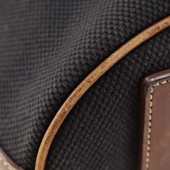 CELINE logo Tote Bag black/Brown canvas Women - Picture 8 of 16